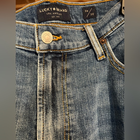 Lucky Brand CoolMax 181 Relaxed fit Straight Leg Jeans size W34 L30 - Picture 5 of 7